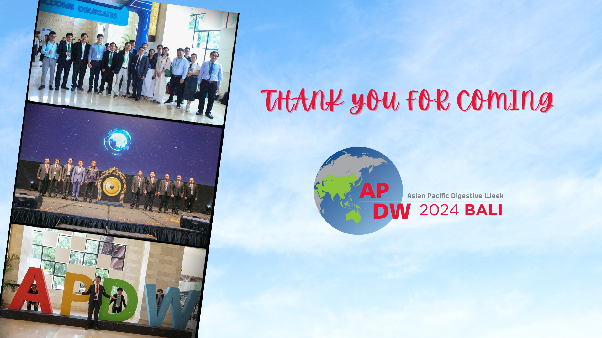 Thank you for attending APDW 2024